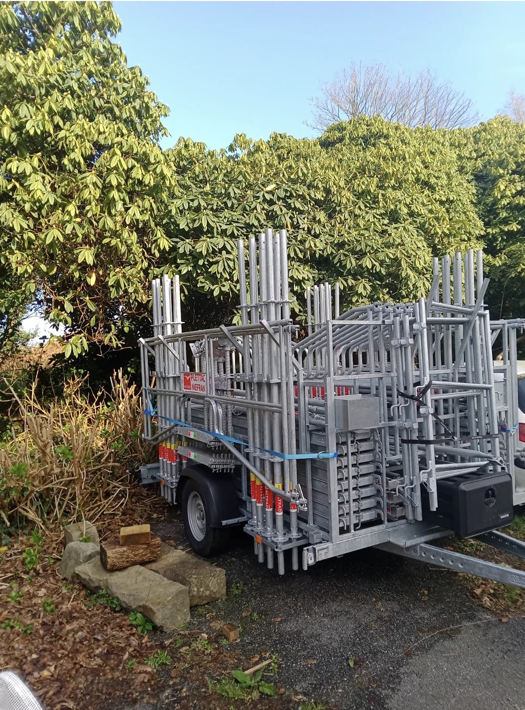 Équipements de chantier vue 1