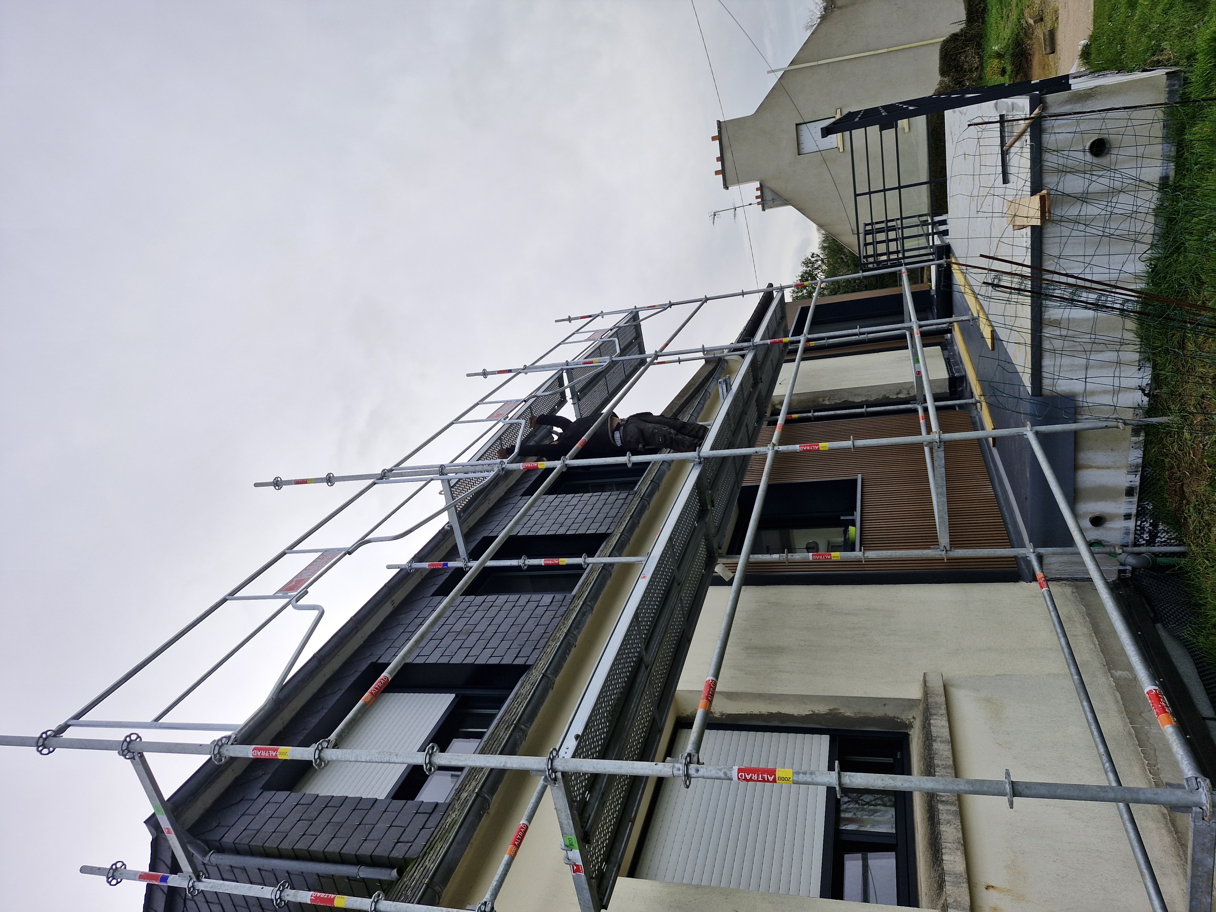 Toiture avant rénovation